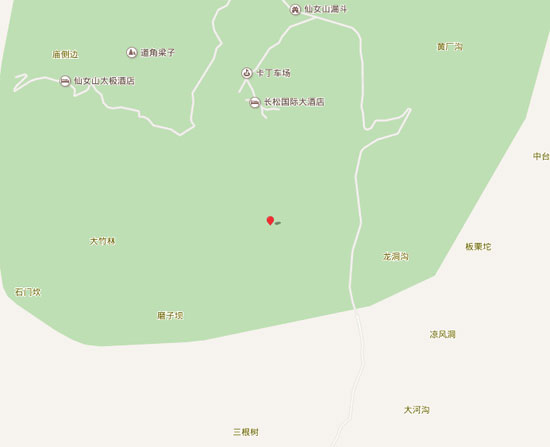 重庆武隆梦幻谷露营地-地图